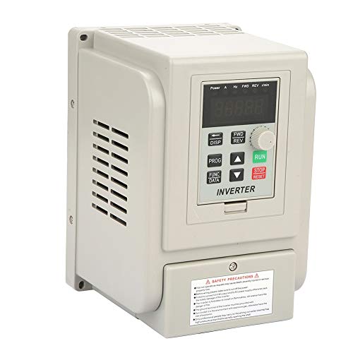 Inverter Drive-220VAC Single-phase Variable Frequency Drive VFD Speed Controller for 3-phase 2.2kW AC Motor