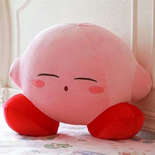MINH New Game Kirby Adventure Kirby Plush Toy Soft Doll Large Stuffed Animals Toys for Children Birthday Gift Home Decor (38cmx25cm)