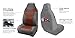 FH Group FH-PU160114 PU Classic Leather Seat Covers Brown/Gray, Airbag Compatible and Split Bench-Fit Most Car, Truck, SUV, or Van