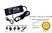 Replacement Ac Power Adapter Cord for Hp Chromebook Laptop Computer Pc: 14-q010dx 14-q010nr 14-q020nr 14-q029wm 14-q030nr 14-q039wm 14-q049wm 14-q050ca 14-q063cl 14-q070nr 14 Snow White Peach Coral Ocean Turquoise