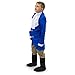 Boo! Inc. George Washington Children's Boy Halloween Dress Up Theme Party Roleplay & Cosplay Costume (Youth Small (3-4)) Blue