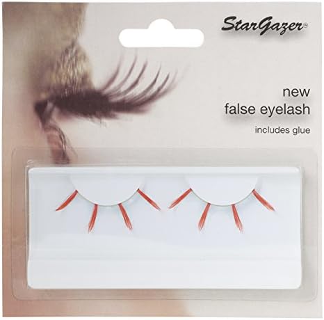 Stargazer Feather Eye Lashes style 41, synthetic lash pair includes glue