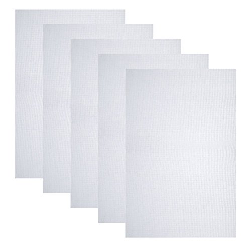 Zicome 5 pieces aida cloth cross stitch fabric, 12-inch…