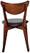 Coaster 105362 Home Furnishings Side Chair (Set of 2), Dark Walnut