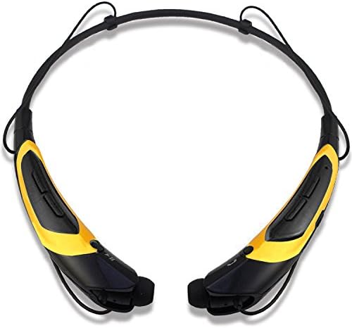 BT-XHbs760DK_BlackGold Wireless Bluetooth Headset Neckband Style Headphone
