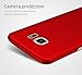YIHAILU Galaxy S7 Edge Case, Smoothly Frosted Matte Shield Hard Cover Skin Shockproof Ultra Thin Slim Case Full Body Protective Scratch Resistant Slip Resistant Cover for Samsung S7 Edge (Silky Red)