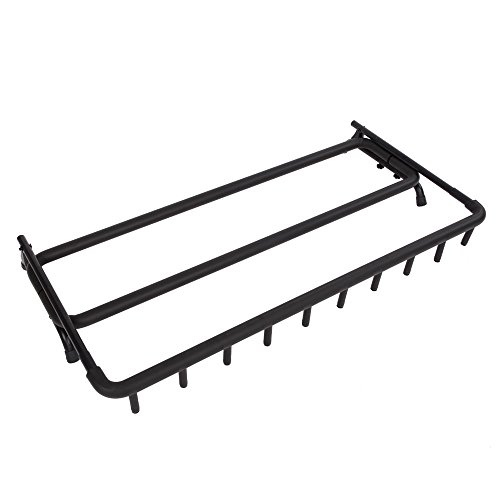 Kuyal Guitar Stand 9 Holder Guitar Display Rack Multi Guitar Storage Padded-Foam Rails- Black (9 Holder)