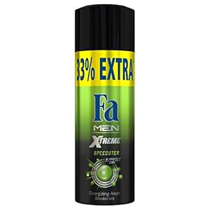 Fa Xtreme Speedster Deodorant for Men, 200 ml
