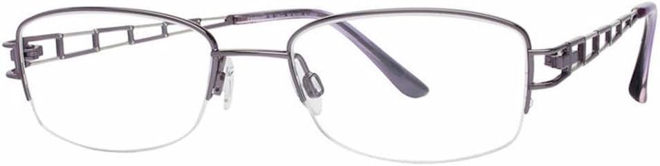 Charmant Eyeglasses TI10818 TI/10818 PU Purple Half Rim Optical Frame 51mm