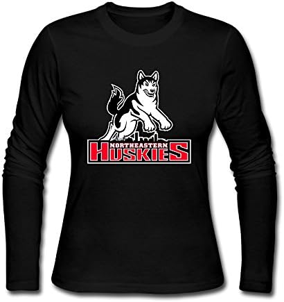 Liusan27 Northeastern University Women Tshirt 100% Cotton Short Sleeve