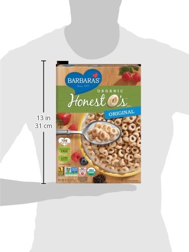 Barbara's Bakery Organic Honest O's Cereal, Multigrain, 9 ounce (Pack of 6) - Thumbnail 4