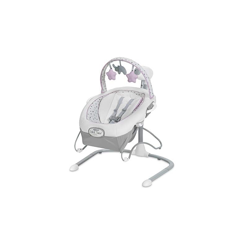 Graco Soothe ‘n Sway LX Baby Swing with Portable Bouncer, Camila