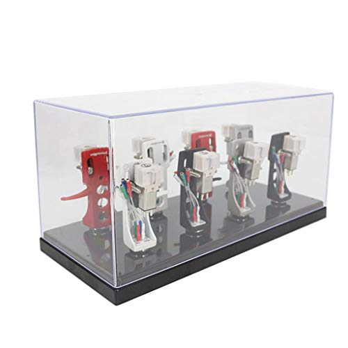 JUNESUN Turntable LP Vinyl Record Stylus Needle Album Box Display Box for High-end Magnetic Cartridge for Collector Supplies