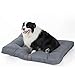 Petsure Extra Large Dog Bed (44x35x4 inches) for Dogs & Cats - Water-Resistant Oxford Fabric Dog Mattress - Ideal for Cars, Dog Crate Or Elevated Dog Bed, Dog Bed Trampoline - Grey