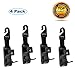 Magic Headrest Hooks for Car - Durable and Strong Backseat Headrest Hanger Storage for Handbag, Purse, Backpack and Grocery Bags, 4 Pack Universal Vehicle Car Seat Back Headrest Sturdy Hangers