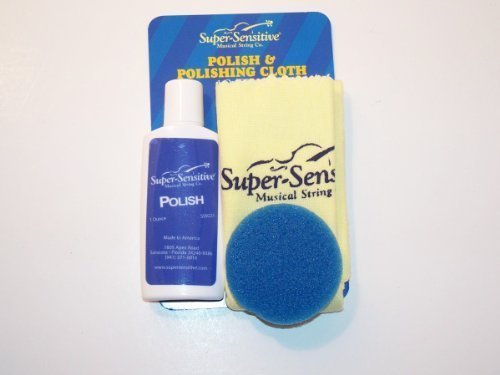 Super Sensitive Polish and Cloth For Violin/Viola/Cello Musical Instrument VWWS