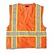 ML Kishigo 1511 Ultra-Cool Polyester Brilliant Series Heavy Duty Vest, Extra Large, Orange