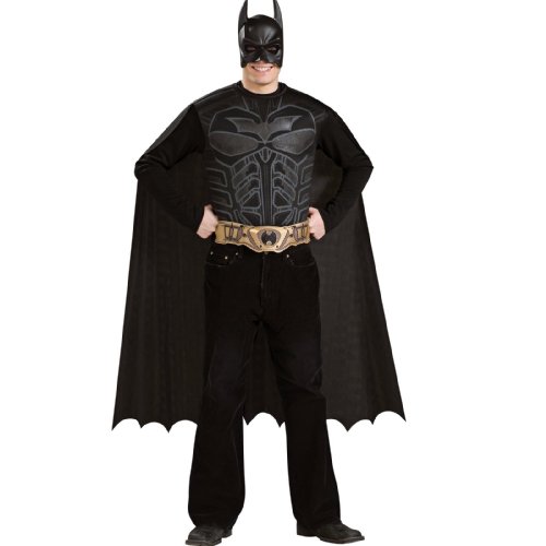 Batman Dark Knight - Batman Halloween Costume - Adult Standard One Size