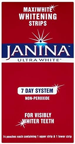 Janina Ultrawhite Maxiwhite Whitening Strips 14 per pack
