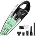 Cofuture Handheld Vacuum Cordless,Rechargeable Hand Vacuum Cordless with 2200mAh Lithium Battery,120W Powerful Handheld Vacuum Cleaner for Car,Home,Pet Hair and Dust,Black
