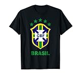 Brasil Soccer Team Russia 2018 T-Shirt Football Fan