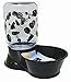Lixit Reversable Water or Dry Food Feeders for Cats and Dogs (Small, Black)