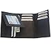 Mens Black Leather Wallet Lambskin 