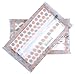 Butipods Slim Wet Wipe Case Travel Clutch Pouch Holder 2-Pack | Reusable Refillable Portable Baby Wipes Dispenser Container | Wipes Stay Moist | Great for Hand and Face Wipes (Grey|Rose Pink)