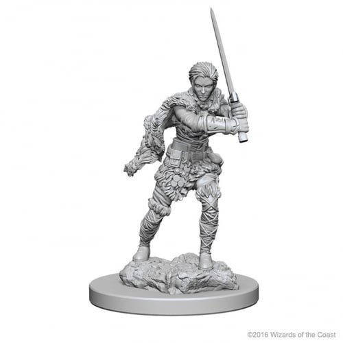 Dungeons & Dragons: Nolzur's Marvelous Unpainted Minis: Human Female Barbarian