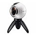 Samsung Gear 360 Degree Spherical Camera (SM-C200) + Micro SD 32GB Spherical Camera SM-C200 for Galaxy S7, S7 Edge, S6, S6 Edge, S6 Edge Plus, Note 5 (International Version - No Warranty)