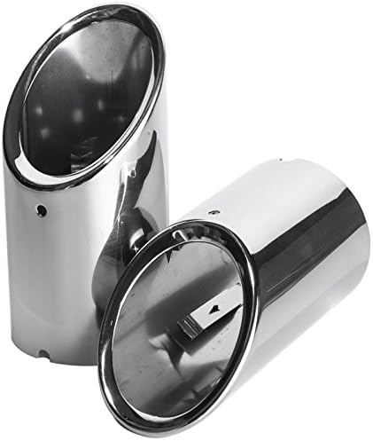 Yuzlder 2 pack Stainless Steel Exhaust Tailpipes End Pipe