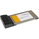 StarTech.com 2 Port CardBus Laptop USB 2.0 PC Card Adapter (CBUSB22)
