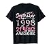 Funny Made in September 1998 21 Yrs Old 21st Birthday Gift T-Shirt