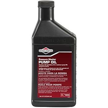 Amazon.com : Briggs & Stratton 6033 Synthetic 75W90 Oil for Pressure