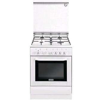 Delonghi Dew 664 A White Oven And Stove Gas Cooker Ovens