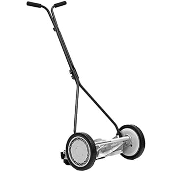 Great States 415 16 16 Inch 5 Blade Push Reel Lawn Mower 16 Inch 5 Blade Silver