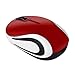 Portable Perman Cute Mini 2.4GHz Wireless 3 Buttons Optical Mouse Mice with USB Receiver for Computer PC Laptop Notebook Red