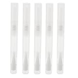 Qorol 5pcs 3ml Empty Transparent Twist Pen Cosmetic Container Lip Gloss Eyelash Growth Liquid Tube