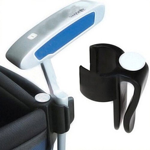 Unmengii Hot Golf Club New Putting Organizer Golf Bag Clip Putter Clamp Holder Ball Marker