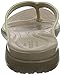 Crocs Women's Capri V Flip Flop, Casual & Simple Sandals for Women, Chai/Walnut, 10 M US