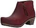 Dansko Women's Max Ankle Bootie, Wine Veg, 40 EU/9.5-10 M US