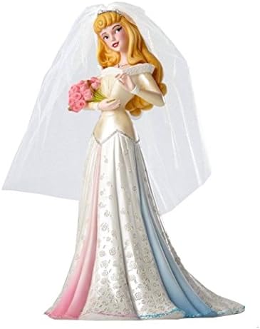 Enesco Disney Princess Couture de Force Bride Figurine with Westbraid Doily, 8-Inch (Aurora)