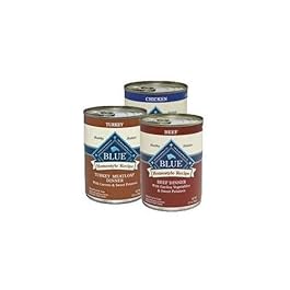 Blue Buffalo Homestyle Canned Variety Pack Dog Food (Beef, Turkey, Chicken) 12pack/ 12.5 oz