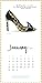 Shoes Mini Wall Calendar 2017