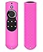 OEAGO Silicone [Anti Slip] Shock Proof Cover Case for All-New Fire TV with 4K Alexa Voice Remote (2017 Edition) (2nd Gen) / Fire TV Stick Alexa Voice Remote (Pink) primary