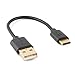 CableCreation 3pcs Short USB C Cable 6'', USB A to USB C Fast Charging Type C Data Cord for for Power Bank, Galaxy S23, iPad Pro iPad mini, iPad Pro,iPhone 15/16,Android Auto/Cellphone,PS5 Controller