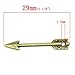 95 PC Bronze Tone Tibetan Arrow Charm Pendants 29x5mm, Jewelry Making DIY Steampunk