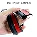 JMgist Automotive Weather Stripping Adhesive for Truck Bed Tailgate Car Door Waterproof Seal Strip P Shape