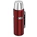 THERMOS Stainless King SK2010 Vacuum-Insulated Beverage Bottle, 40 Ounce, Cranberry