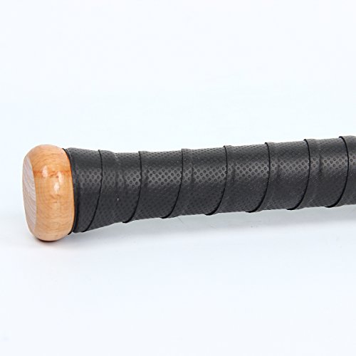 Evaliana Heavy Duty Natural Wood Baseball Solid Bat Sport Wooden Self Defense